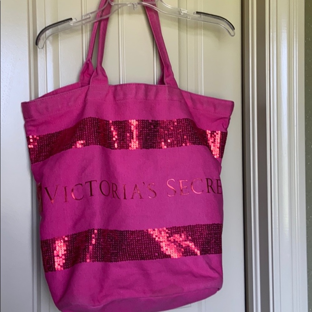 Large Victoria’s Secret Brand Canvas Bag. - Picture 7 of 14